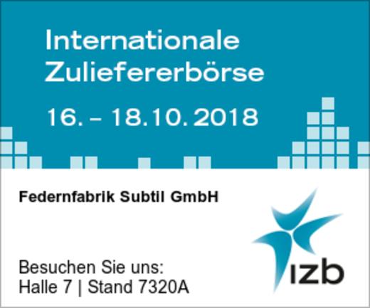 Internationale Zuliefererbörse 2018