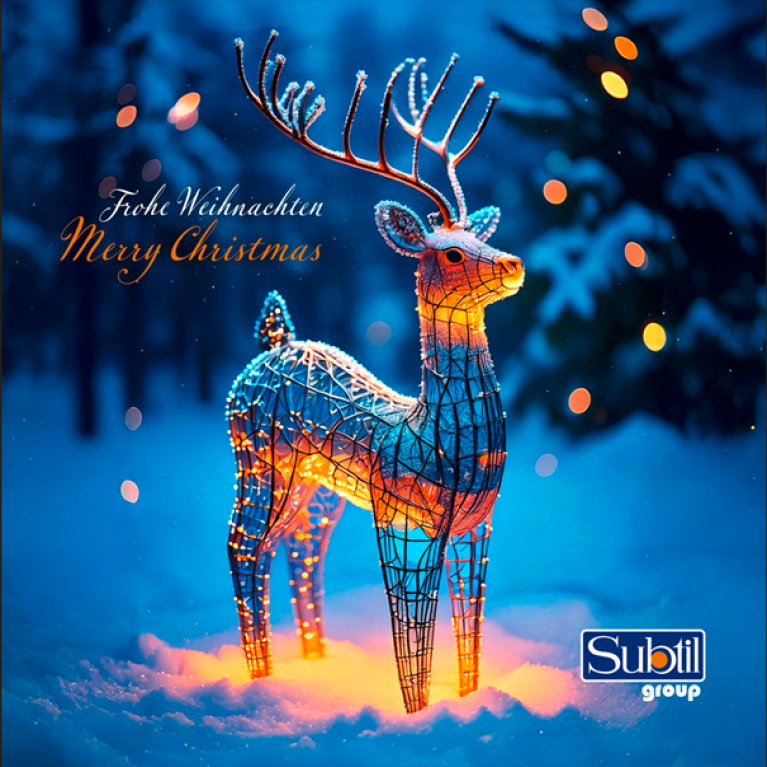 Subtil wünscht eine besinnliche Weihnachtszeit