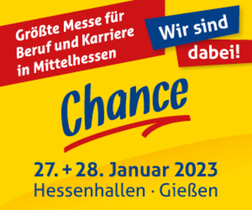 Ausbildungs- und Berufsmesse „Chance 2023“ auf dem Messegelände Gießen