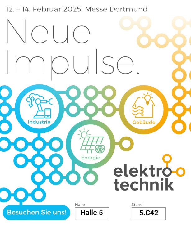 Messe Elektrotechnik Dortmund 2025