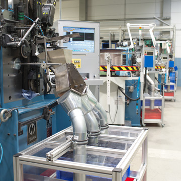 Federn Windeautomat